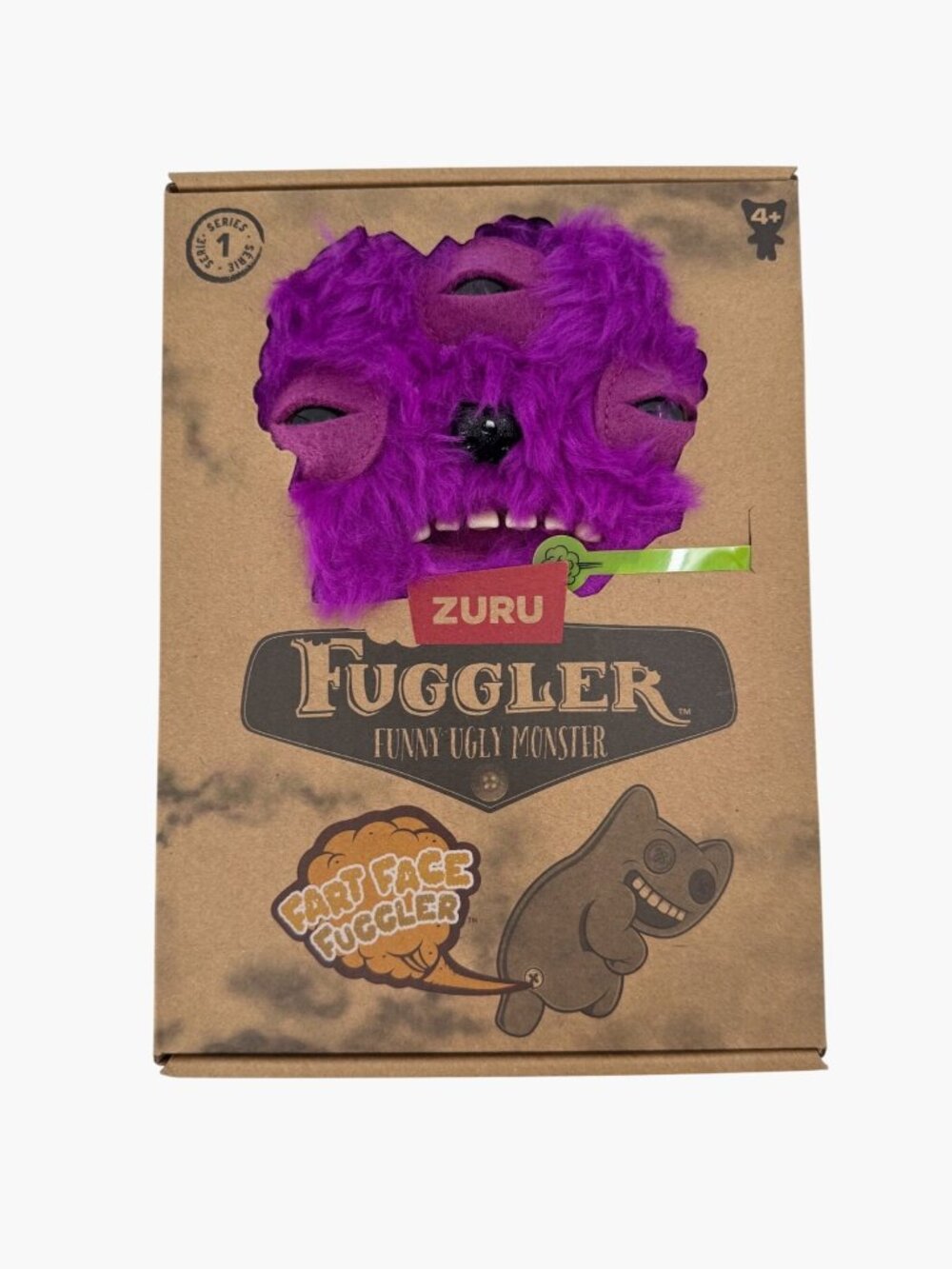 NEW Zuru Fuggler Fart Face Alien Stuffed Animal